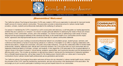 Desktop Screenshot of latinopsych.org